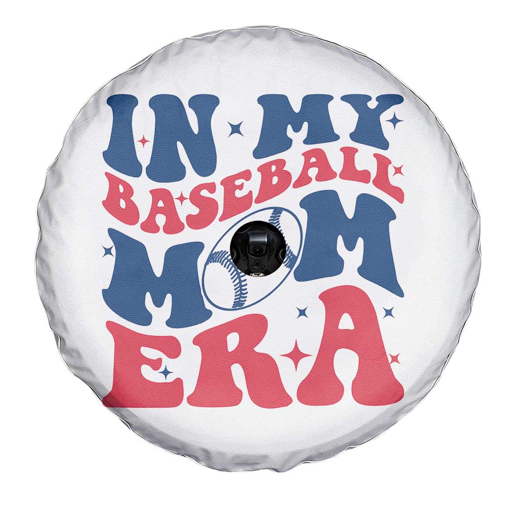 In My Baseball Mom Era Spare Tire Cover Game Day Sports Mom TS12 Print Your Wear