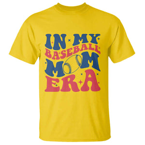 In My Baseball Mom Era T Shirt Game Day Sports Mom TS12 Daisy Print Your Wear
