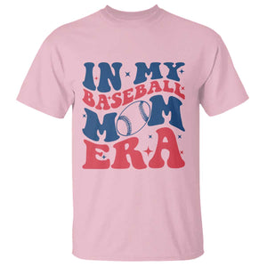 In My Baseball Mom Era T Shirt Game Day Sports Mom TS12 Light Pink Print Your Wear