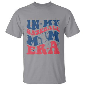 In My Baseball Mom Era T Shirt Game Day Sports Mom TS12 Sport Gray Print Your Wear
