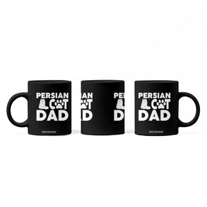 Proud Persian Cat Dad Coffee Mug Funny Fluffy Cat Lover Gift TS12 Print Your Wear