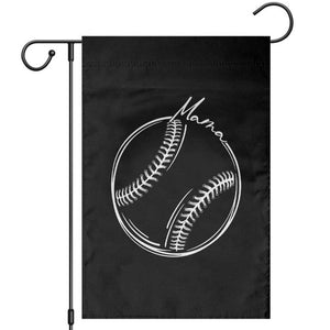 Baseball Mama Graphic Garden Flag Game Day Gift For Baseball Moms TS12 Black Print Your Wear