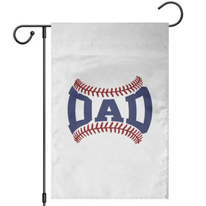 Proud Baseball Dad Garden Flag Game Day Gift For Him TS12 White Print Your Wear