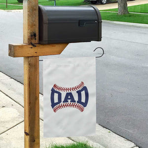 Proud Baseball Dad Garden Flag Game Day Gift For Him TS12 Print Your Wear