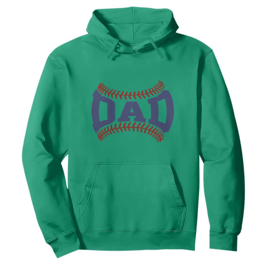 Proud Baseball Dad Hoodie Game Day Gift For Him TS12 Irish Green Print Your Wear