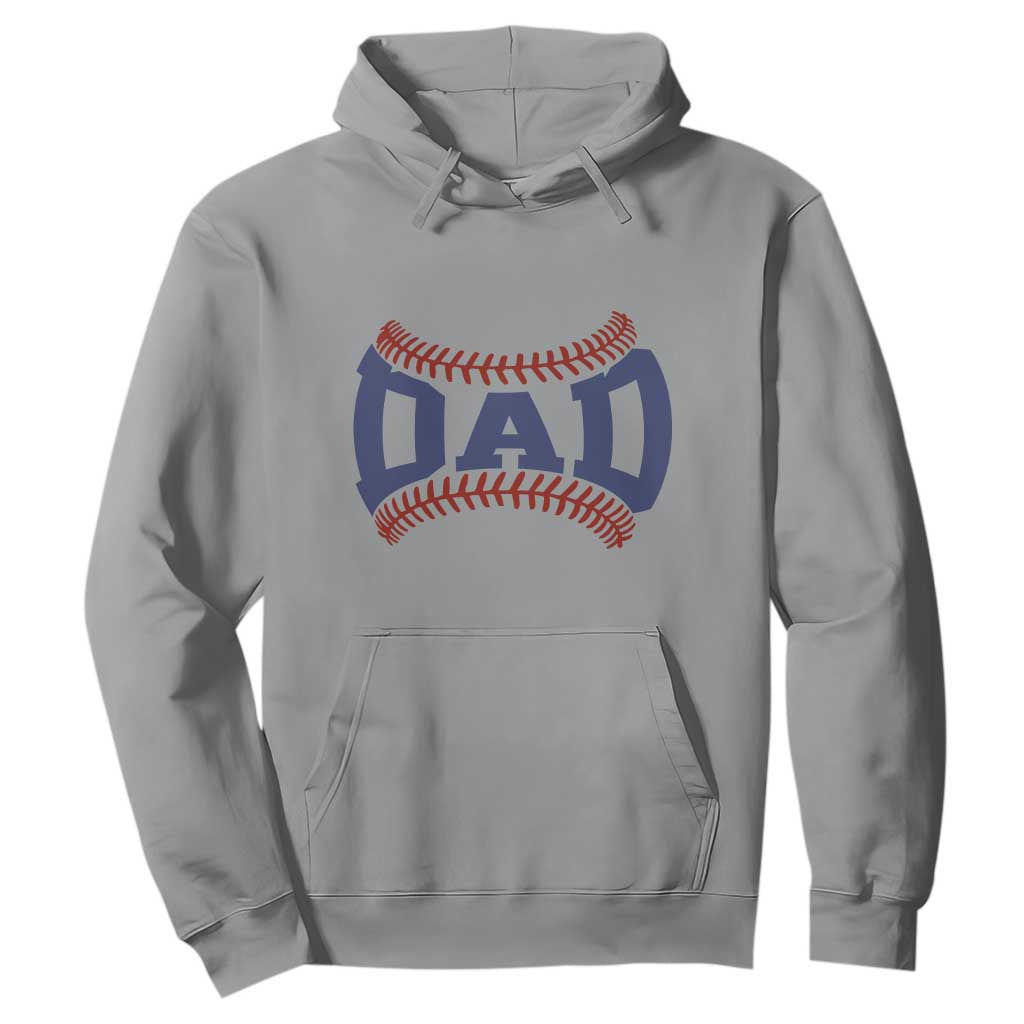 Proud Baseball Dad Hoodie Game Day Gift For Him TS12 Sport Gray Print Your Wear