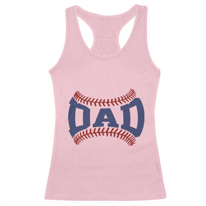 Proud Baseball Dad Racerback Tank Top Game Day Gift For Him TS12 Light Pink Print Your Wear