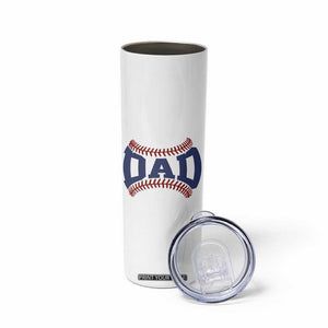 Proud Baseball Dad Skinny Tumbler Game Day Gift For Him TS12 Print Your Wear