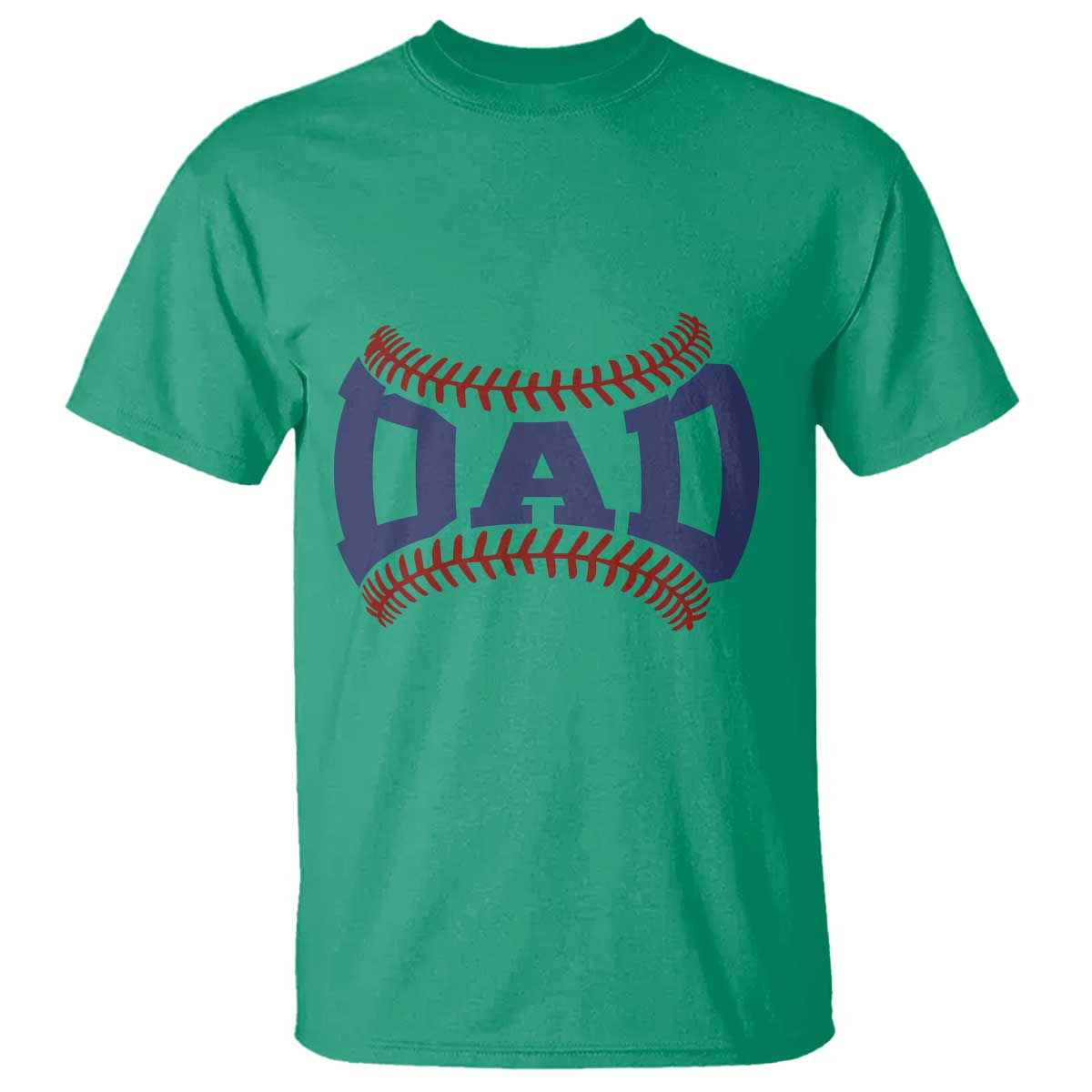 Proud Baseball Dad T Shirt Game Day Gift For Him TS12 Irish Green Print Your Wear