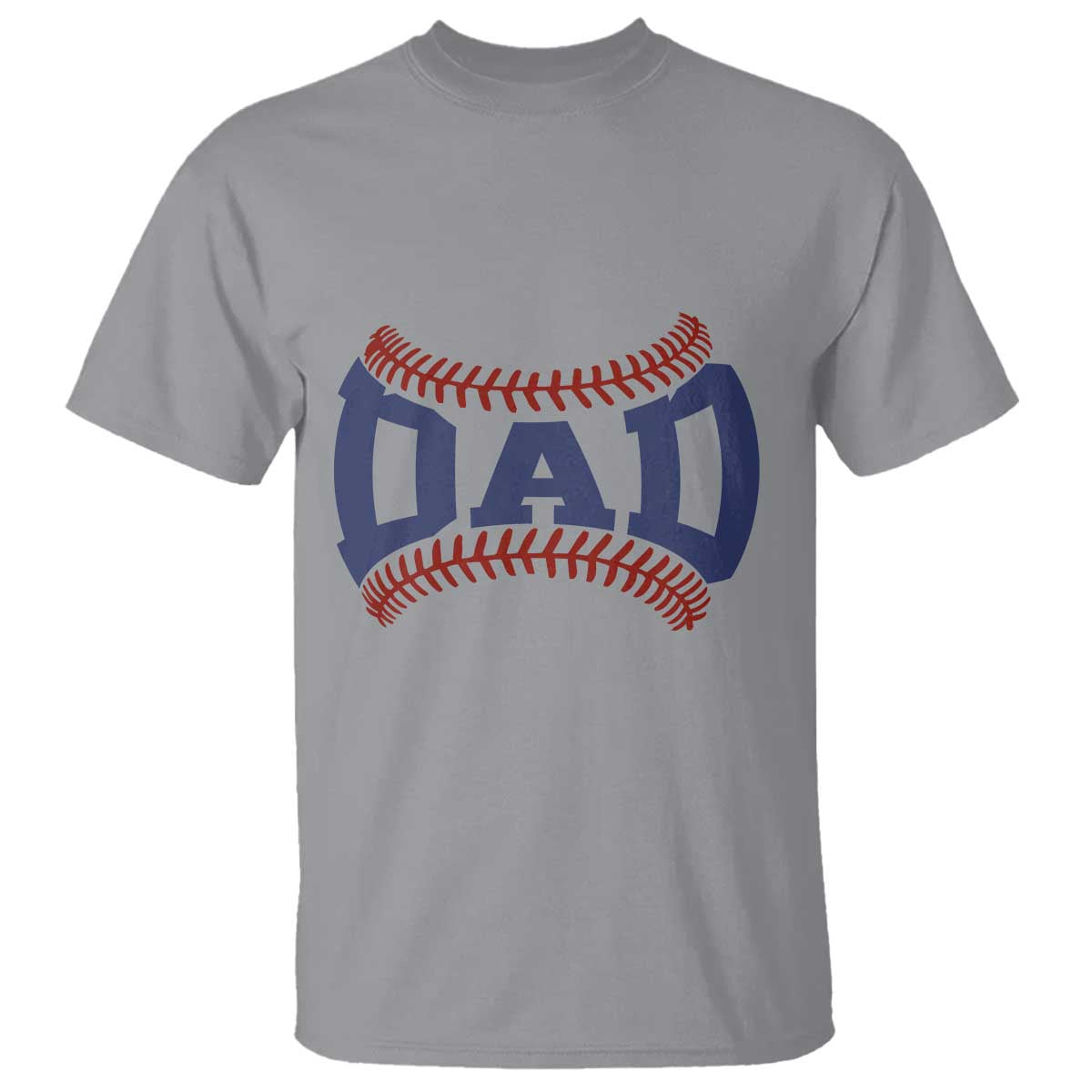 Proud Baseball Dad T Shirt Game Day Gift For Him TS12 Sport Gray Print Your Wear