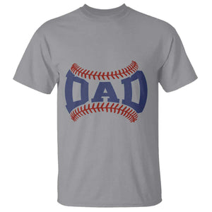 Proud Baseball Dad T Shirt Game Day Gift For Him TS12 Sport Gray Print Your Wear