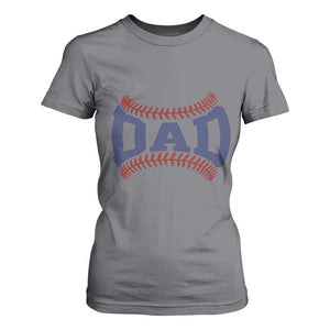Proud Baseball Dad T Shirt For Women Game Day Gift For Him TS12 Charcoal Print Your Wear