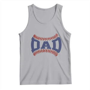 Proud Baseball Dad Tank Top Game Day Gift For Him TS12 Athletic Heather Print Your Wear
