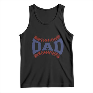 Proud Baseball Dad Tank Top Game Day Gift For Him TS12 Black Print Your Wear