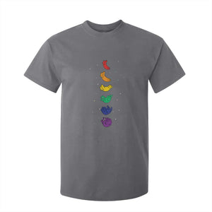 Funny Purride Cats In Space Rainbow T Shirt For Kid LGBQT Pride Feline Space TS12 Charcoal Print Your Wear