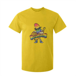Sorry Girls I Like Bananas T Shirt For Kid Funny LGBTQ Graphic TS12 Daisy Print Your Wear