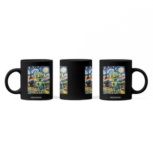 Funny Rainbow Starry Night Robot Pride Coffee Mug LGBTQ Geeky Gift TS12 Print Your Wear