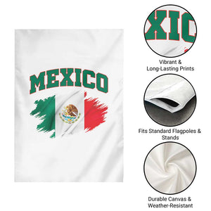 Retro Vintage Mexico Flag Garden Flag Mexican Pride Gift