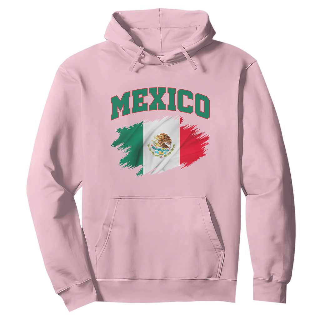 Retro Vintage Mexico Flag Hoodie Mexican Pride Gift