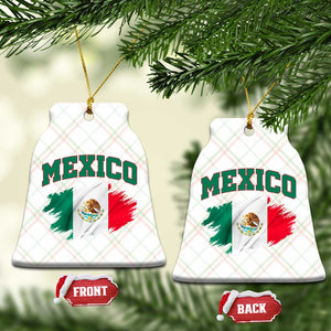 Retro Vintage Mexico Flag Ceramic Ornament Mexican Pride Gift