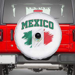 Retro Vintage Mexico Flag Spare Tire Cover Mexican Pride Gift