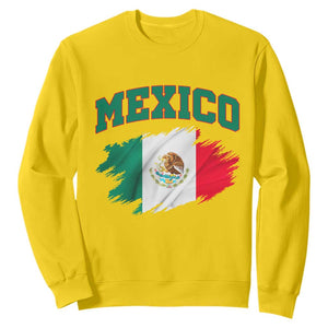 Retro Vintage Mexico Flag Sweatshirt Mexican Pride Gift