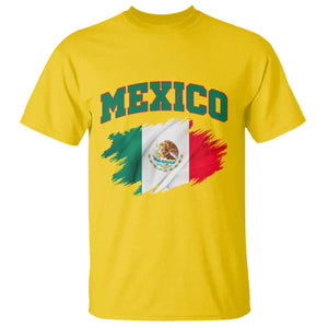 Retro Vintage Mexico Flag T Shirt Mexican Pride Gift
