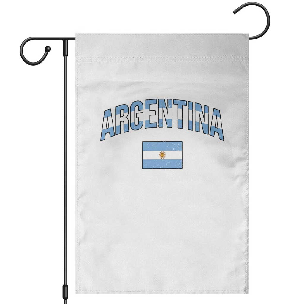 Throwback Argentina Pride Garden Flag Vintage Flag Heritage Gift TS12 White Print Your Wear