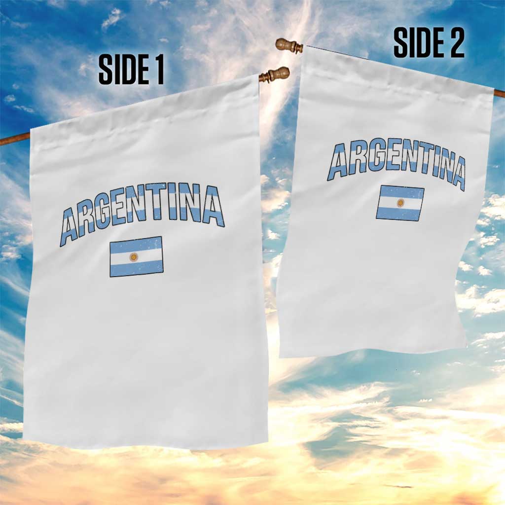 Throwback Argentina Pride Garden Flag Vintage Flag Heritage Gift
