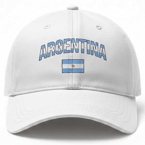 Throwback Argentina Pride Baseball Cap Vintage Flag Heritage Gift