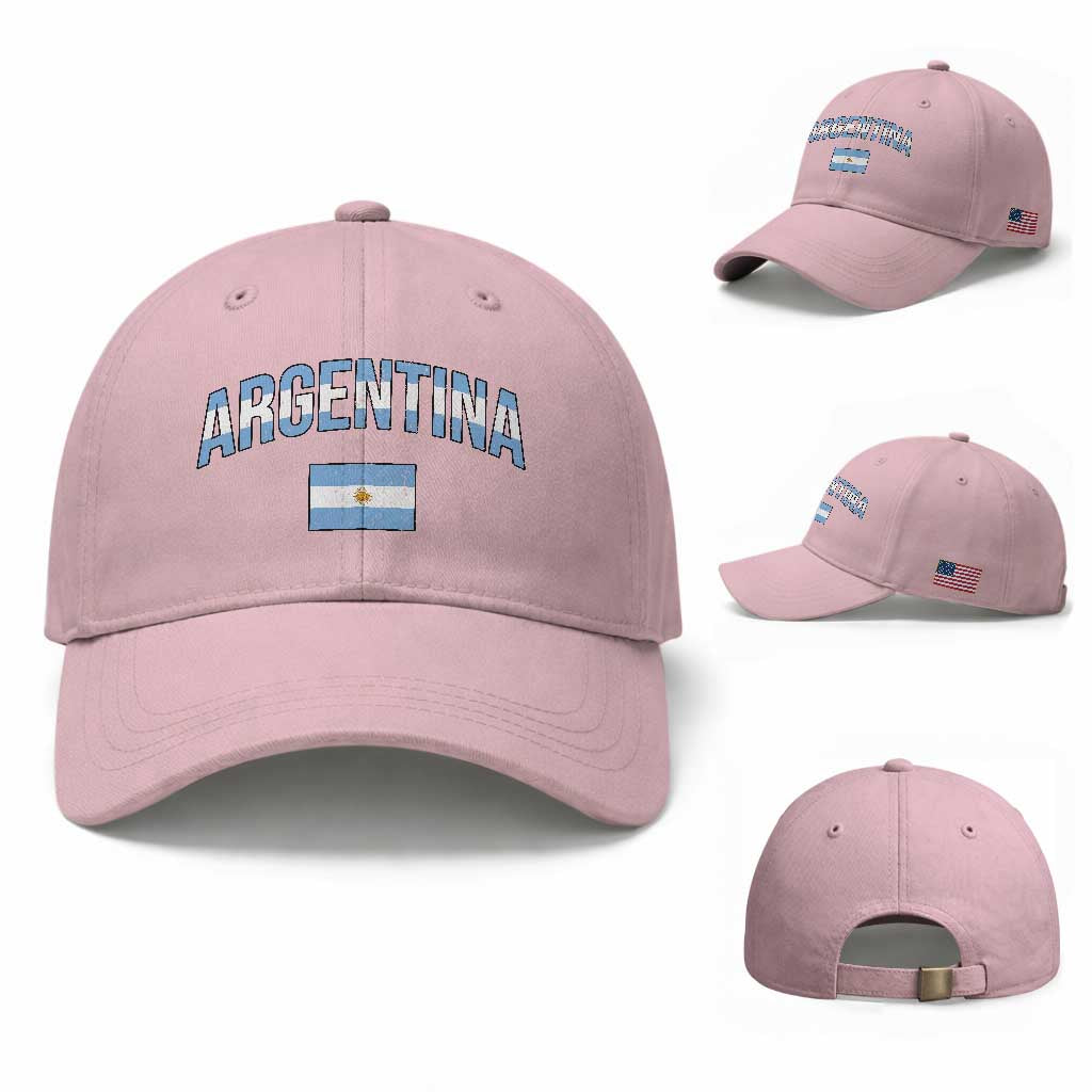 Throwback Argentina Pride Baseball Cap Vintage Flag Heritage Gift