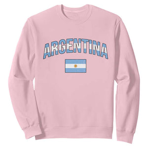 Throwback Argentina Pride Sweatshirt Vintage Flag Heritage Gift
