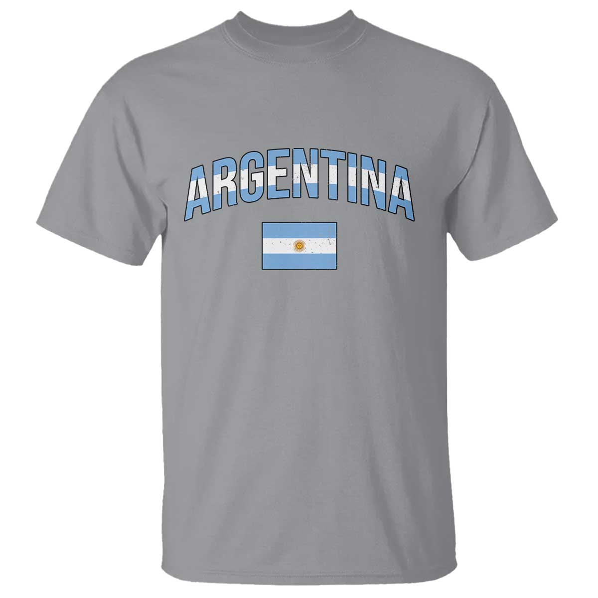 Throwback Argentina Pride T Shirt Vintage Flag Heritage Gift