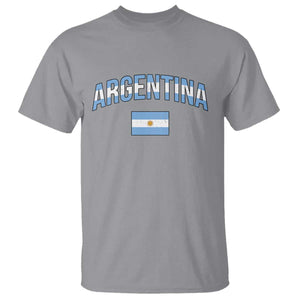 Throwback Argentina Pride T Shirt Vintage Flag Heritage Gift