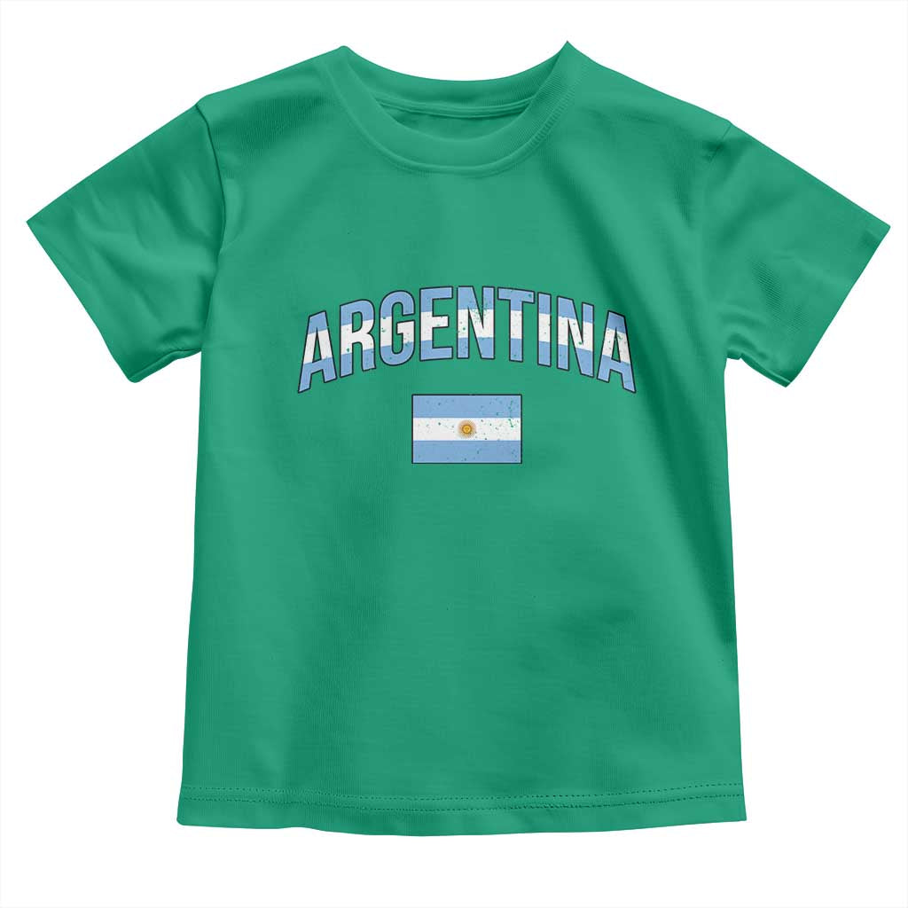 Throwback Argentina Pride Toddler T Shirt Vintage Flag Heritage Gift