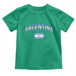 Throwback Argentina Pride Toddler T Shirt Vintage Flag Heritage Gift