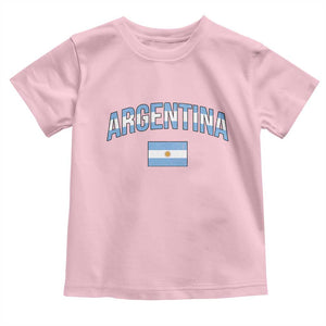 Throwback Argentina Pride Toddler T Shirt Vintage Flag Heritage Gift