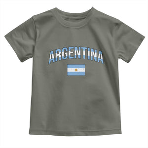 Throwback Argentina Pride Toddler T Shirt Vintage Flag Heritage Gift