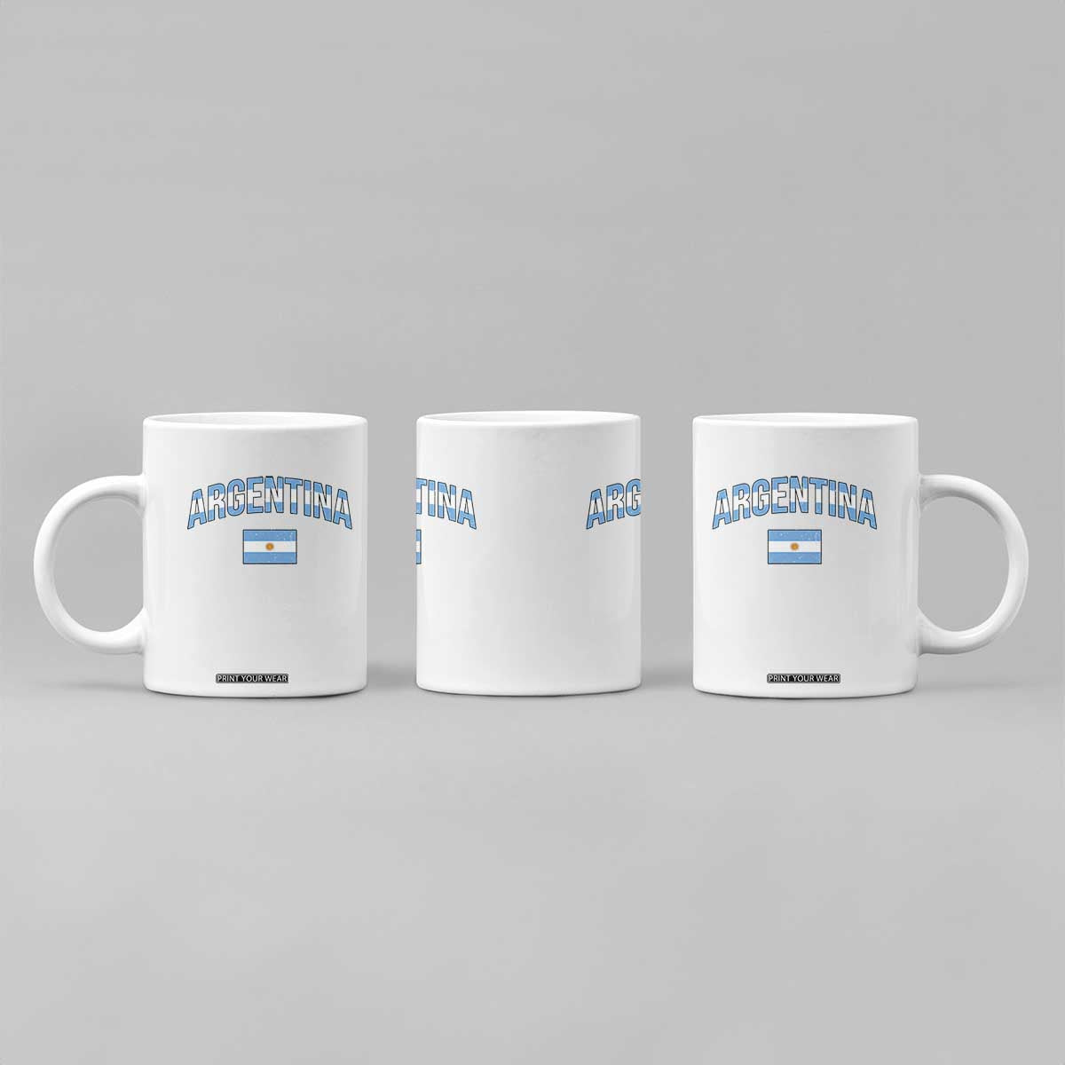 Throwback Argentina Pride Coffee Mug Vintage Flag Heritage Gift