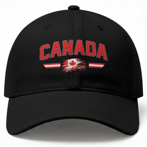 Vintage Canada Flag Baseball Cap Maple Leaf Heritage Gift