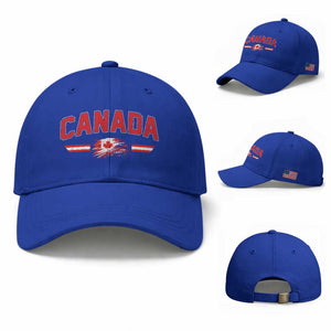 Vintage Canada Flag Baseball Cap Maple Leaf Heritage Gift