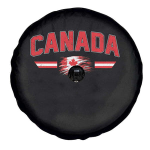 Vintage Canada Flag Spare Tire Cover Maple Leaf Heritage Gift