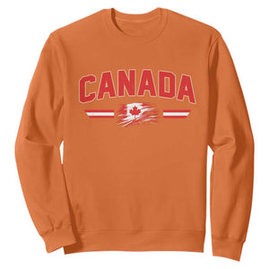 Vintage Canada Flag Sweatshirt Maple Leaf Heritage Gift