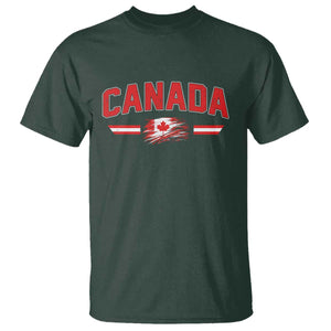 Vintage Canada Flag T Shirt Maple Leaf Heritage Gift
