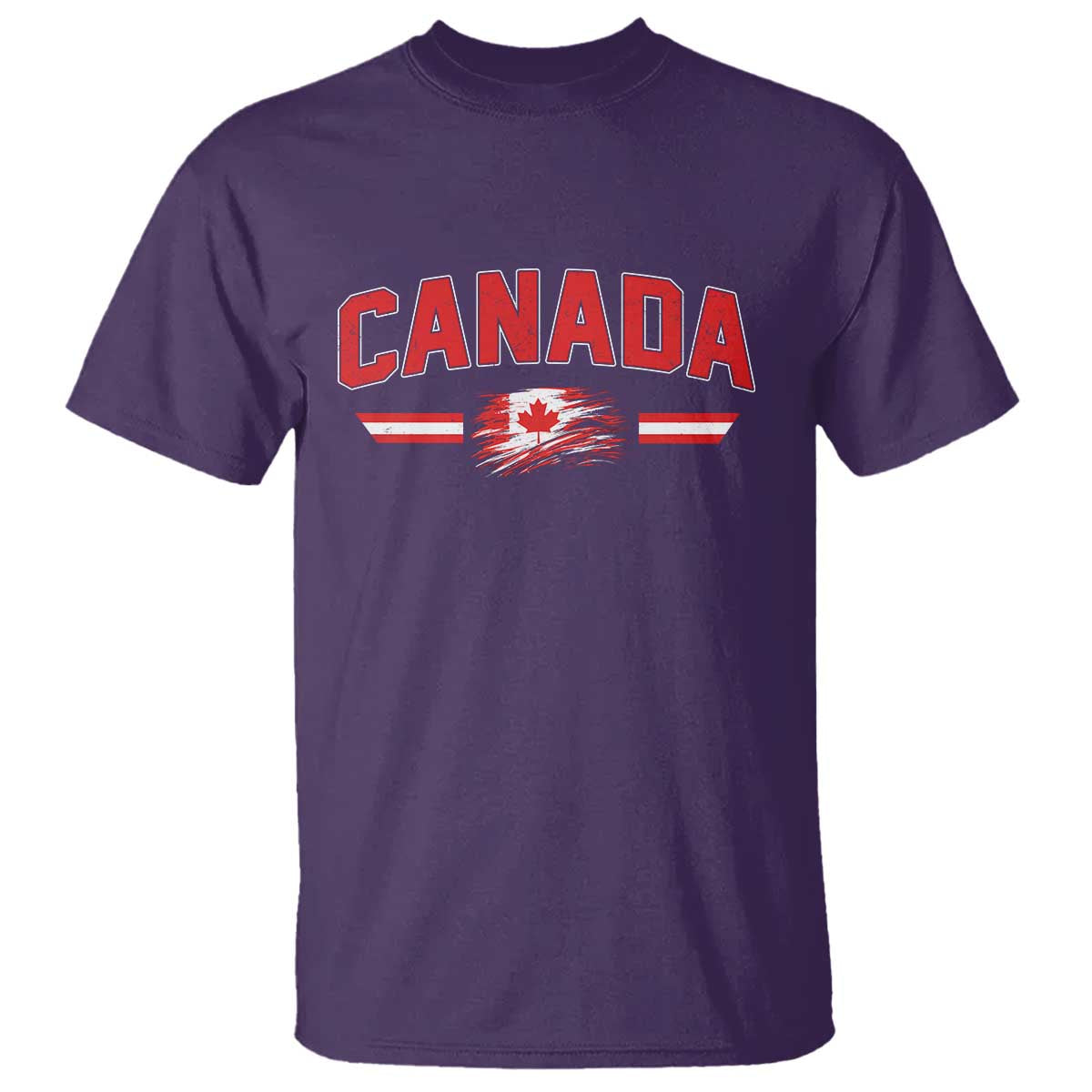 Vintage Canada Flag T Shirt Maple Leaf Heritage Gift