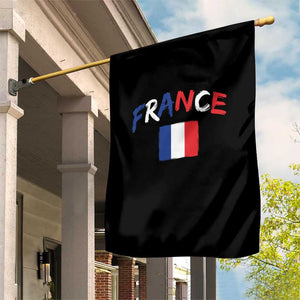 Vintage France Flag French Heritage Graphic Garden Flag