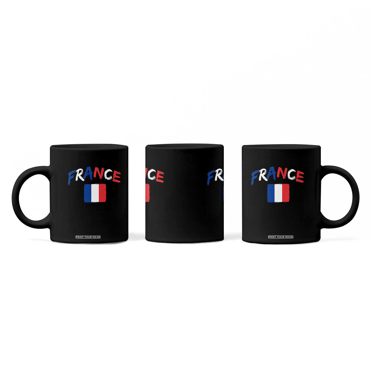 Vintage France Flag French Heritage Graphic Coffee Mug