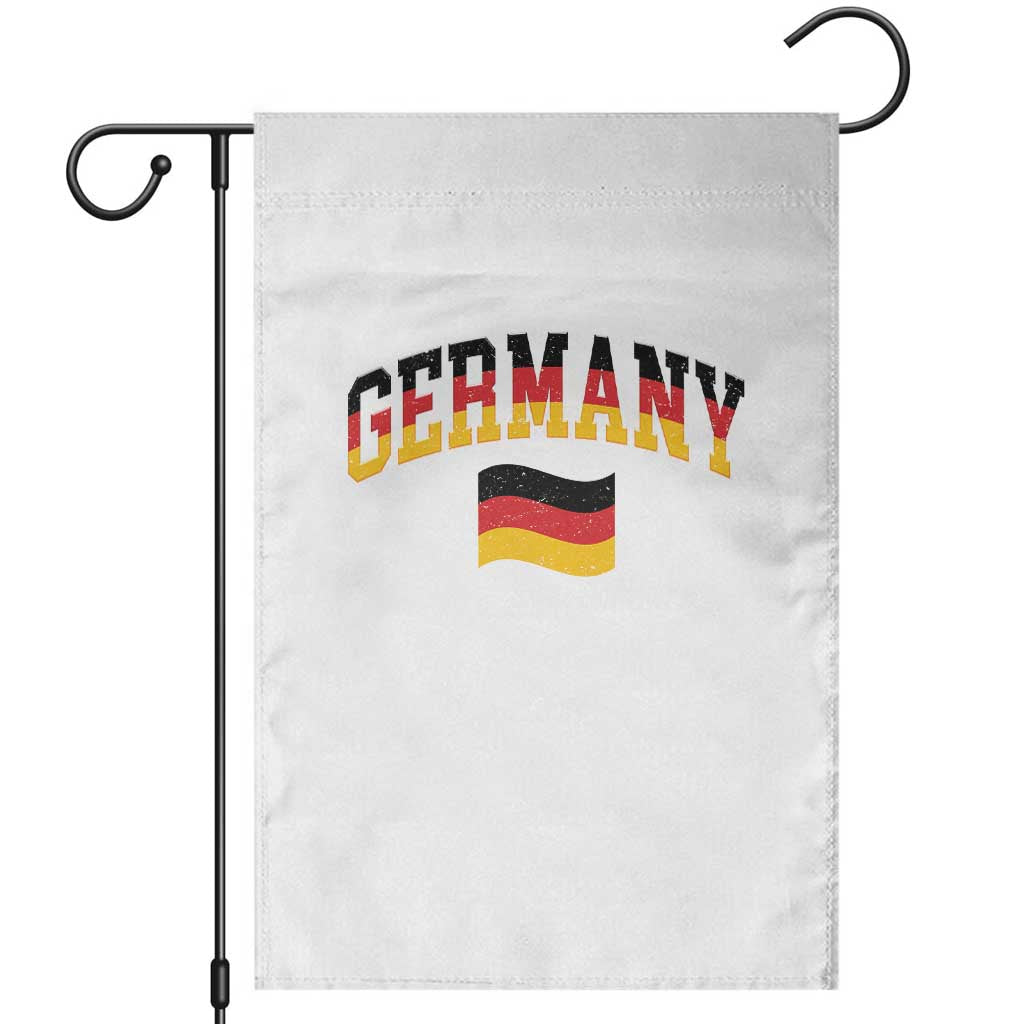 Vintage Germany Flag Garden Flag Black Red Gold German Heritage Gift
