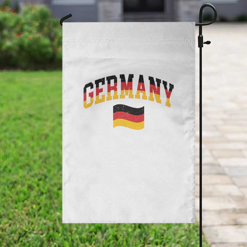 Vintage Germany Flag Garden Flag Black Red Gold German Heritage Gift