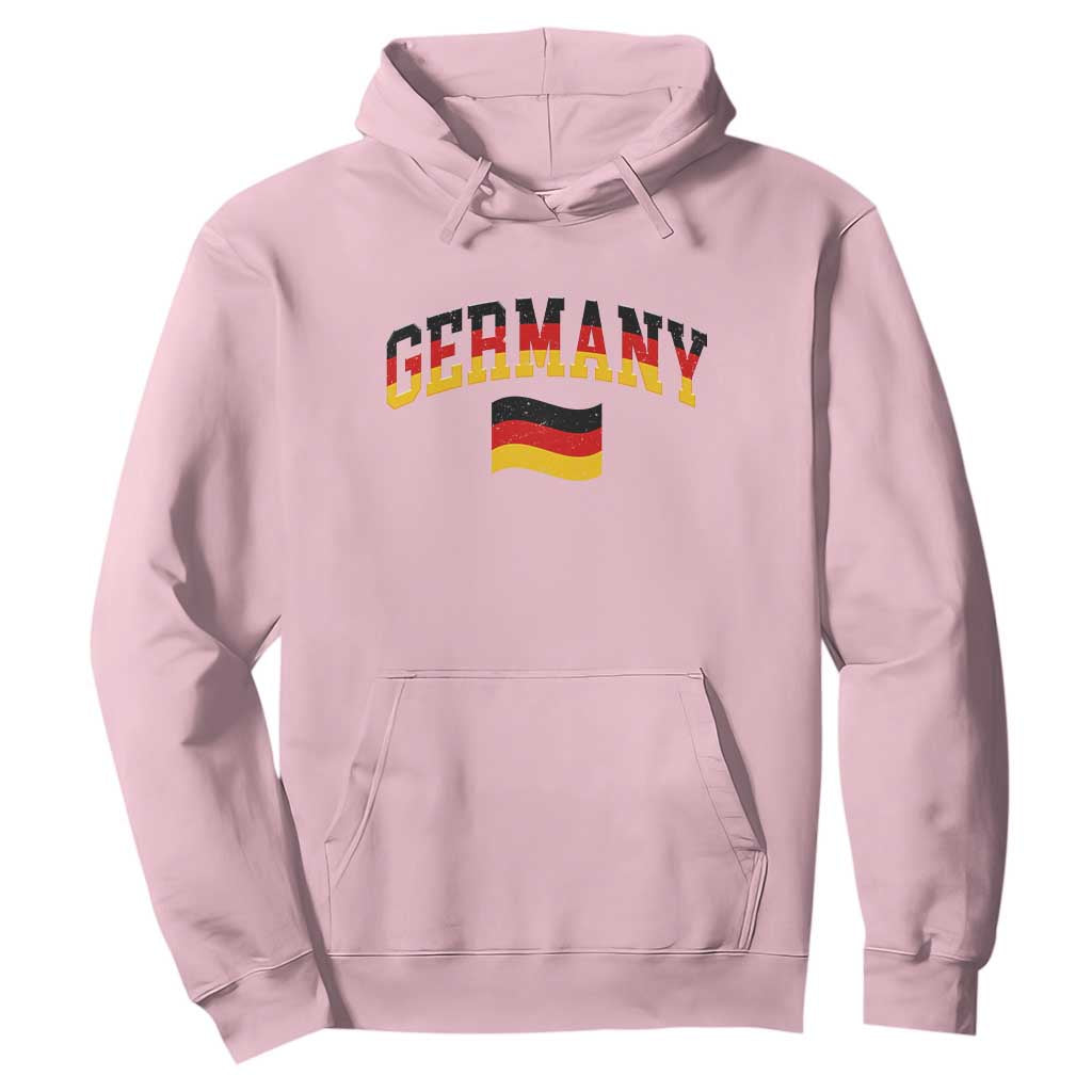 Vintage Germany Flag Hoodie Black Red Gold German Heritage Gift